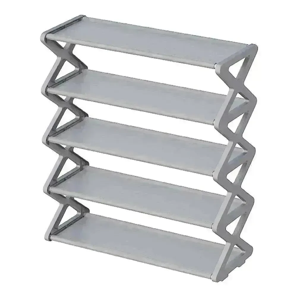 5 Tier X shaped Simple & stylish Shoe Rack Storage