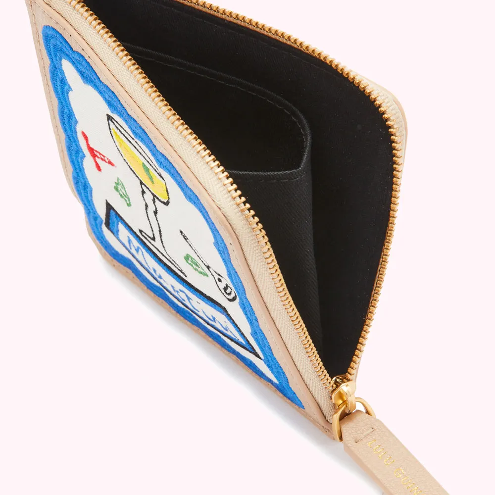 ALMOND MARTINI COIN PURSE