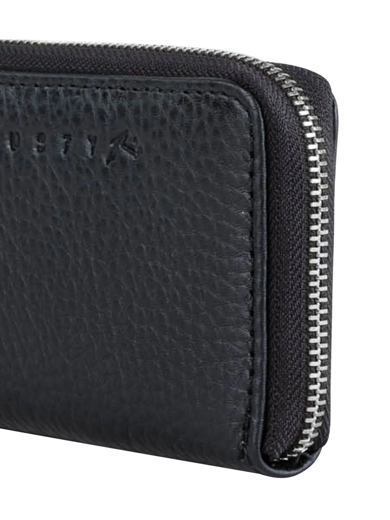 Anna Leather Coin Purse - Black 1