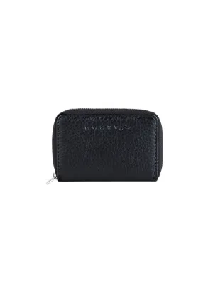 Anna Leather Coin Purse - Black 1