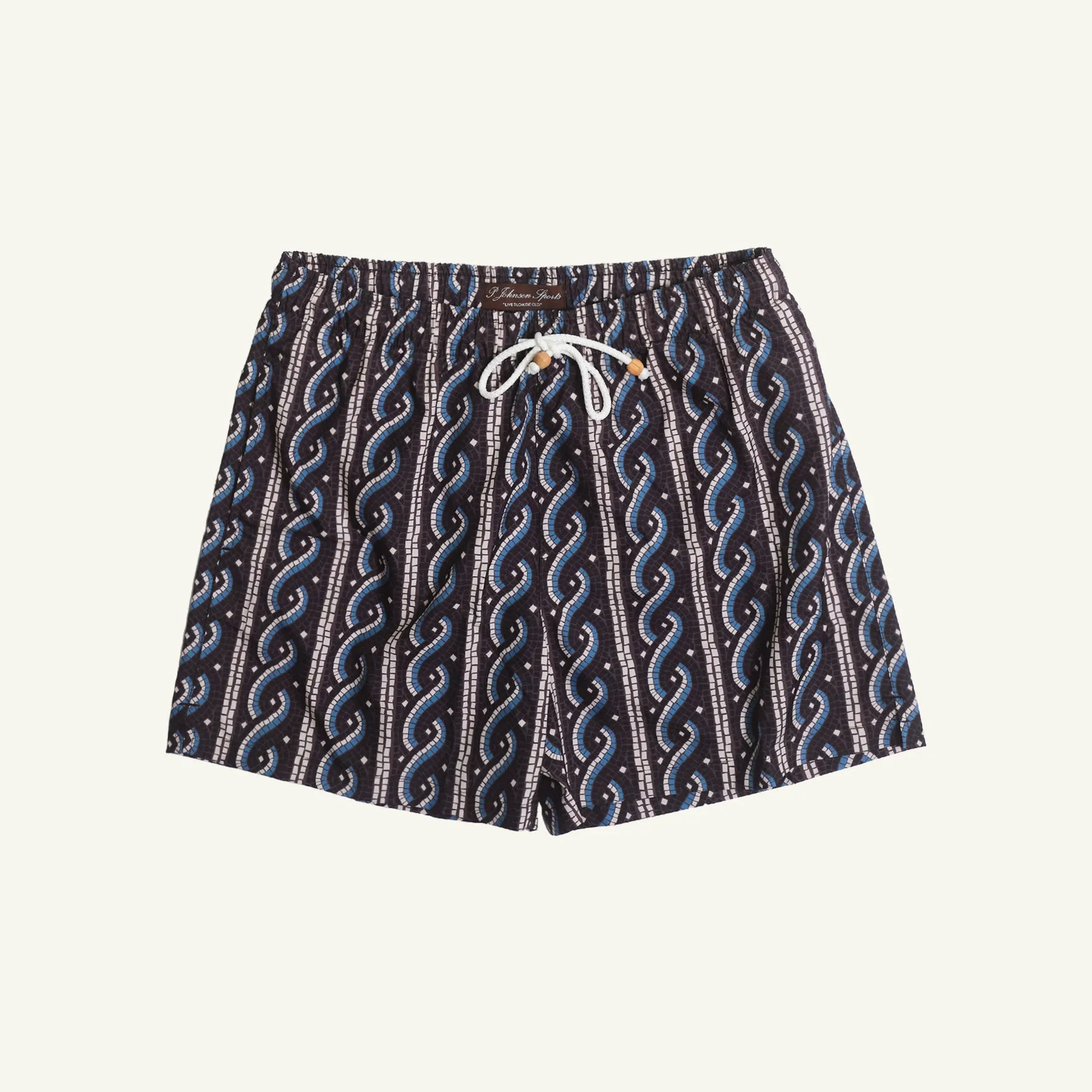 Babylon Swim Shorts - Vertical Blue