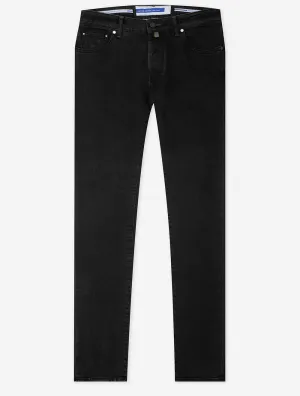 Black Badge Nick Slim Jean Black
