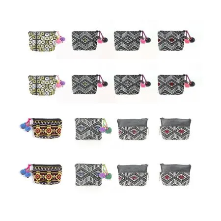 BUNDLE: 16 Piece Handcrafted Beautiful Coin Purse
