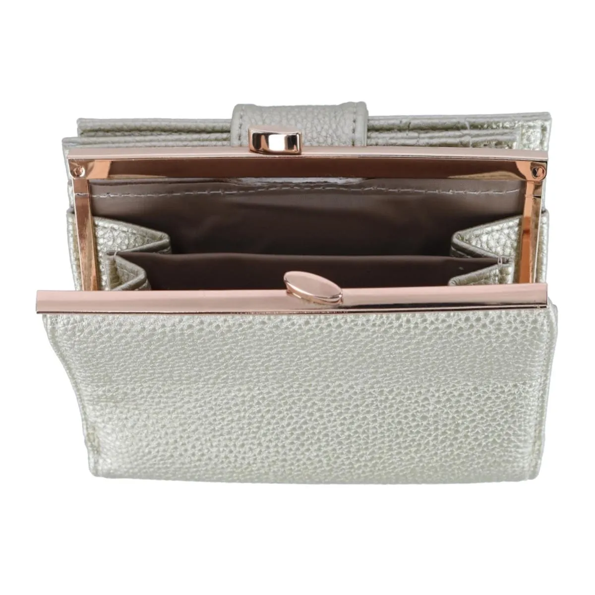Buxton Women's Beautiful Vegan Leather Lexington Wallet