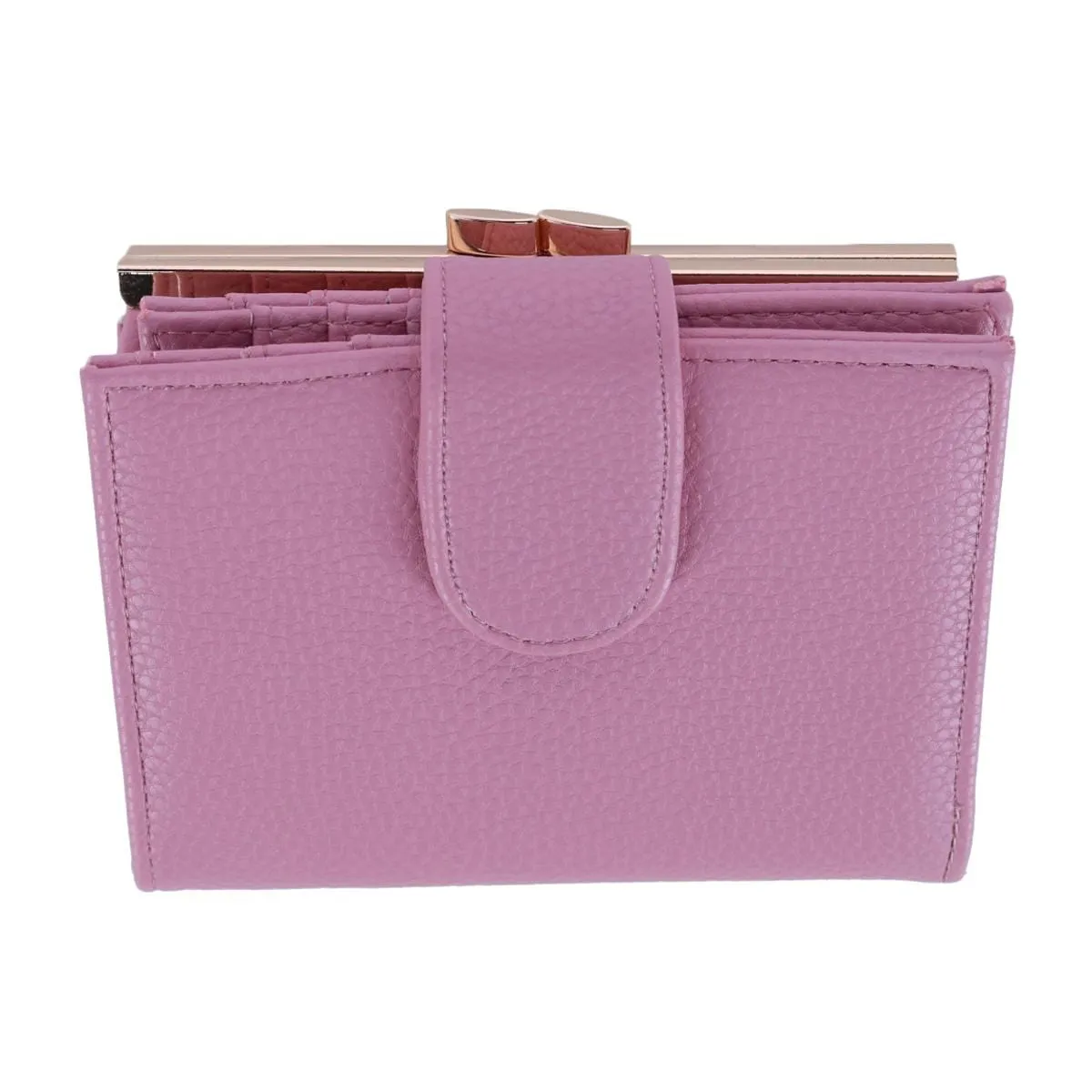 Buxton Women's Beautiful Vegan Leather Lexington Wallet