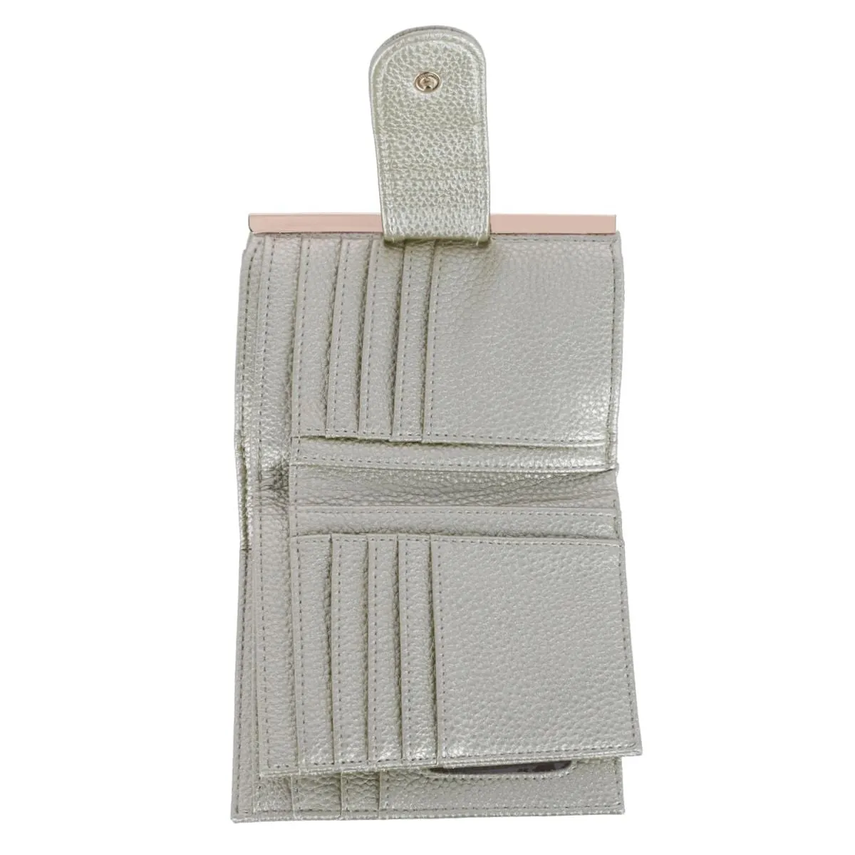 Buxton Women's Beautiful Vegan Leather Lexington Wallet