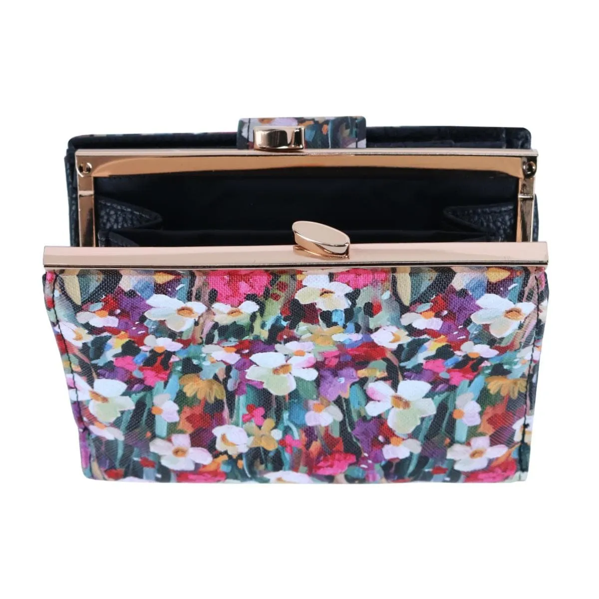 Buxton Women's Beautiful Vegan Leather Lexington Wallet