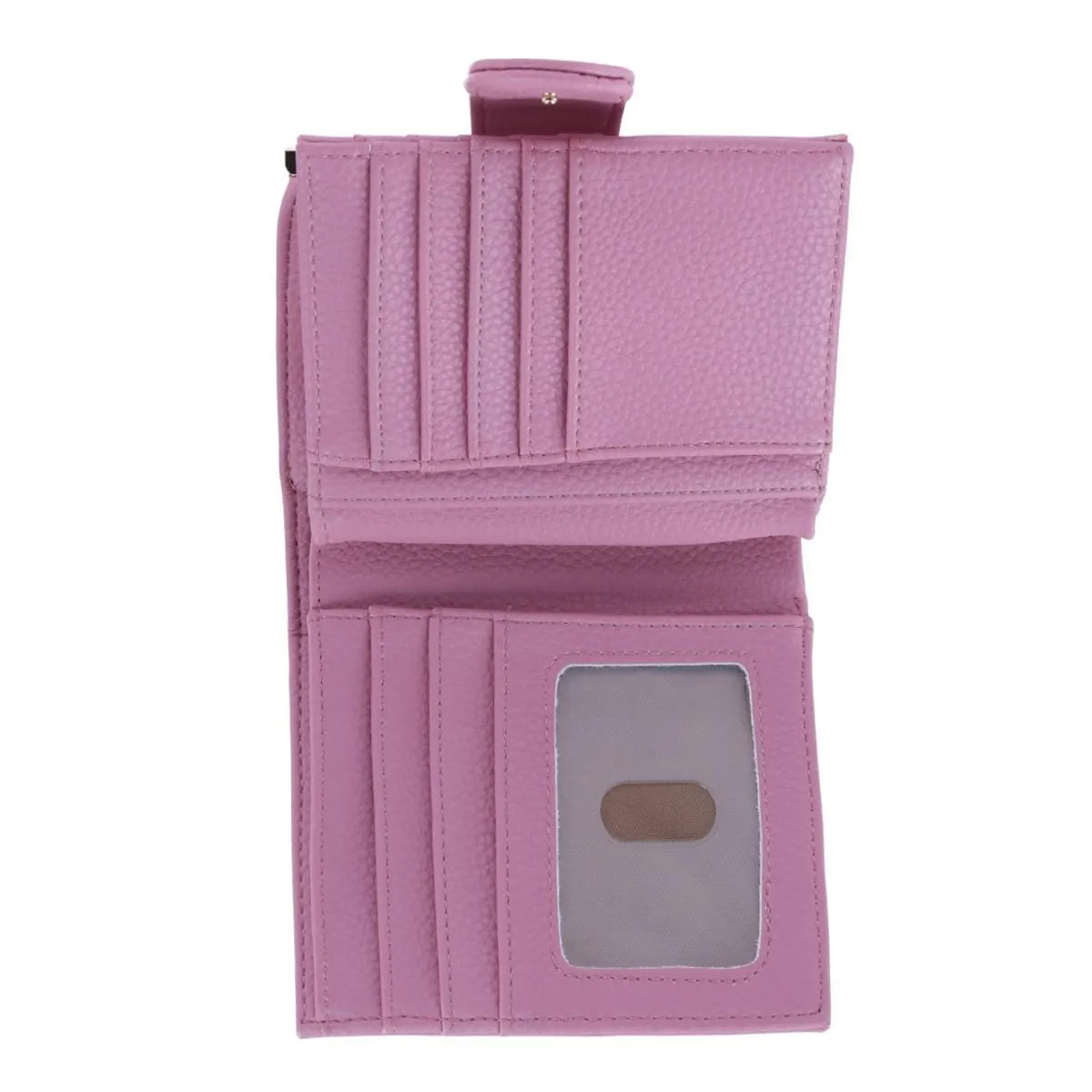 Buxton Women's Beautiful Vegan Leather Lexington Wallet