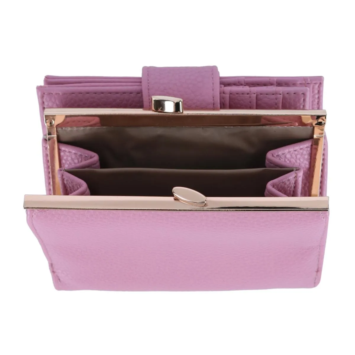 Buxton Women's Beautiful Vegan Leather Lexington Wallet