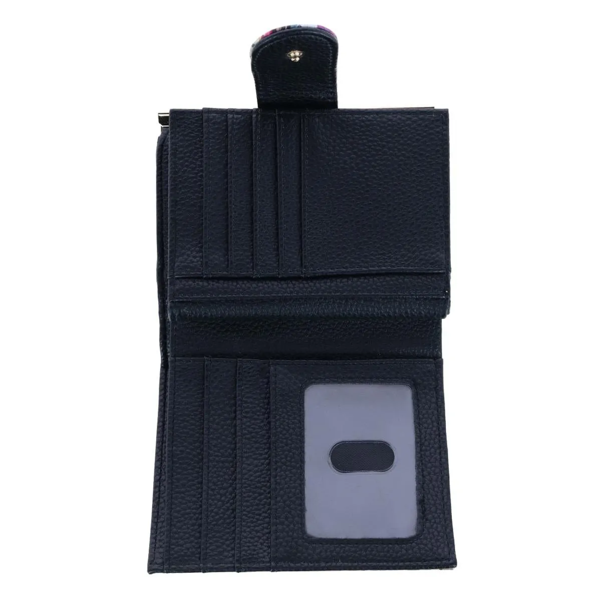 Buxton Women's Beautiful Vegan Leather Lexington Wallet