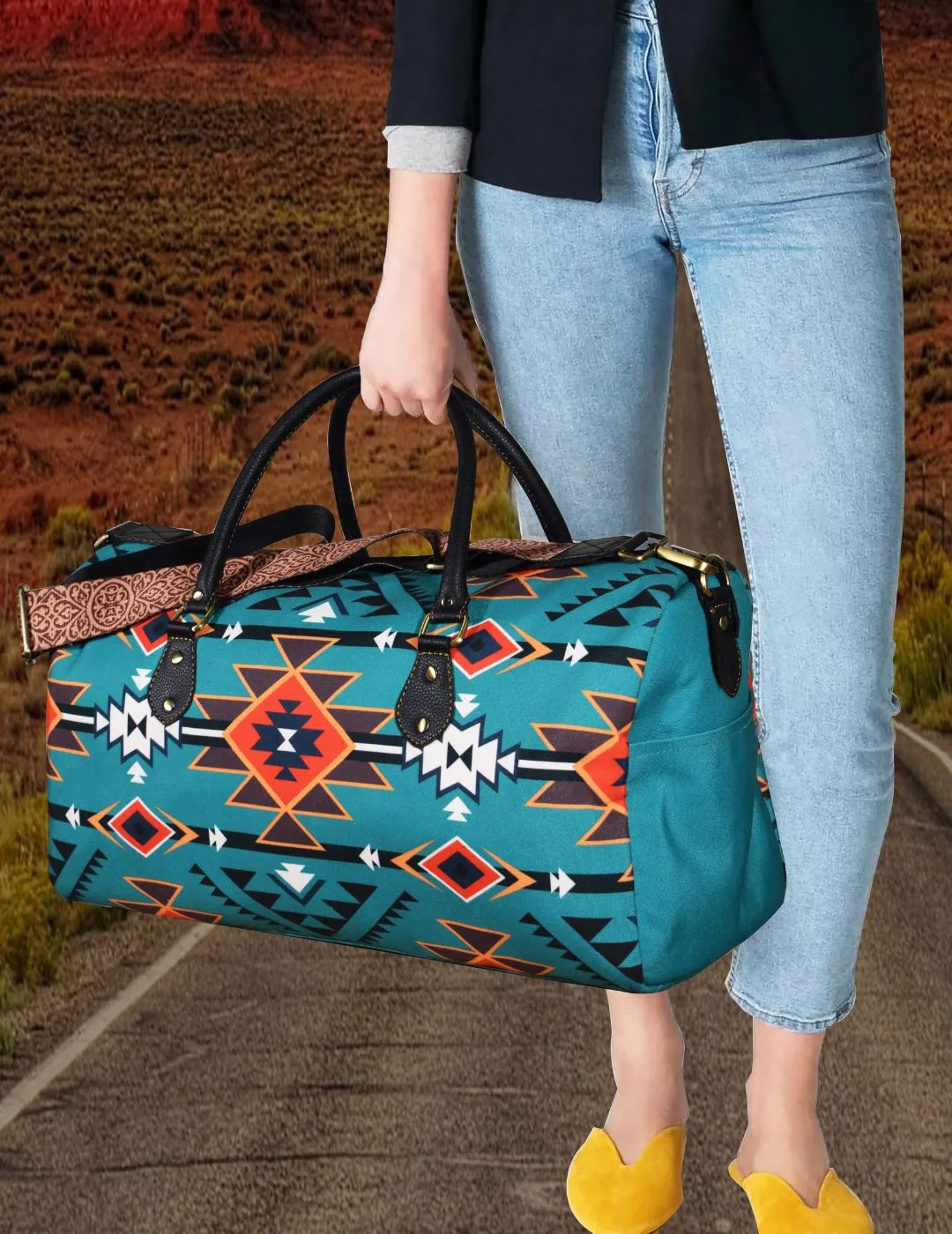 Canvas Duffel Bag, Design 7