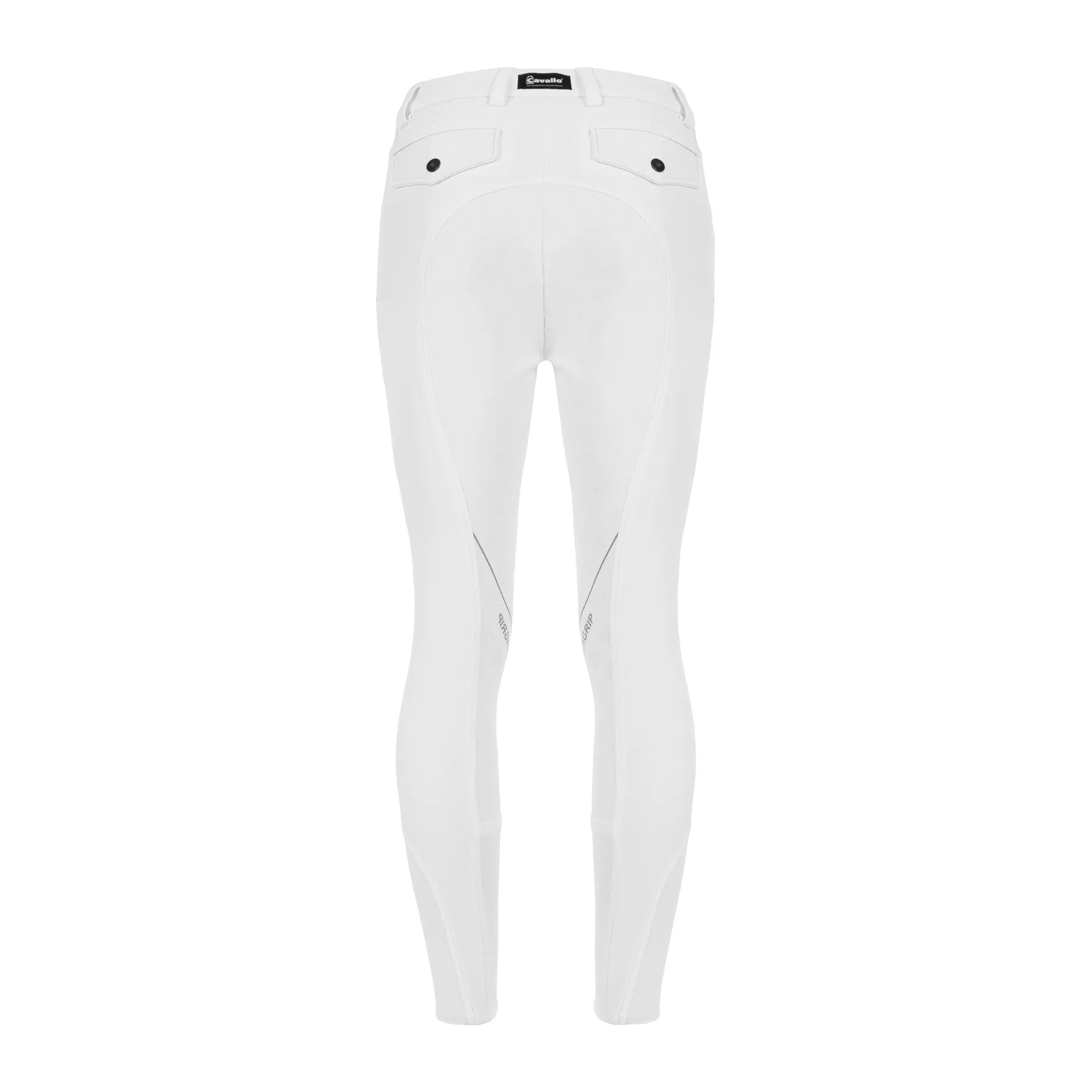 Cavallo CROFTON Mens Full Grip Breeches, White