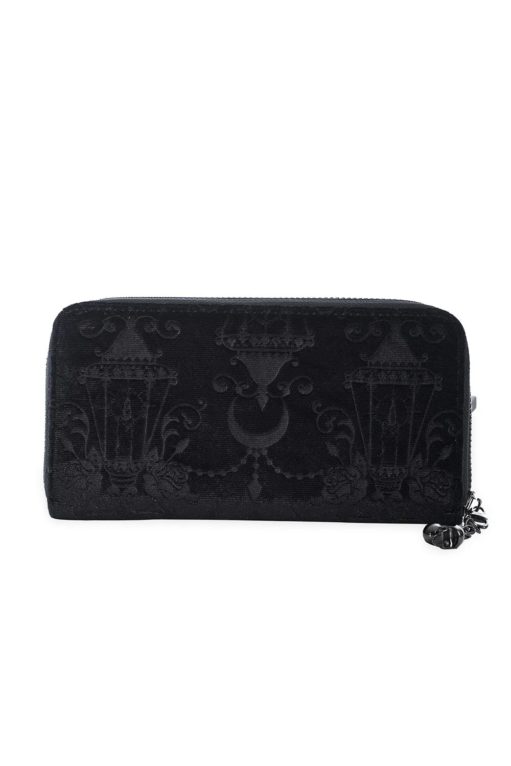 Chandelier Velvet Wallet by Banned Apparel