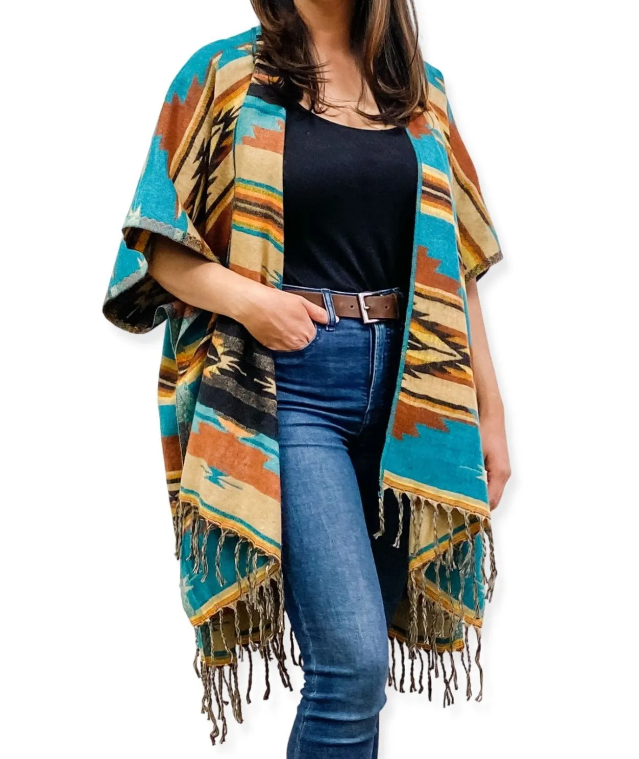 Classic Southwest Ruana #3