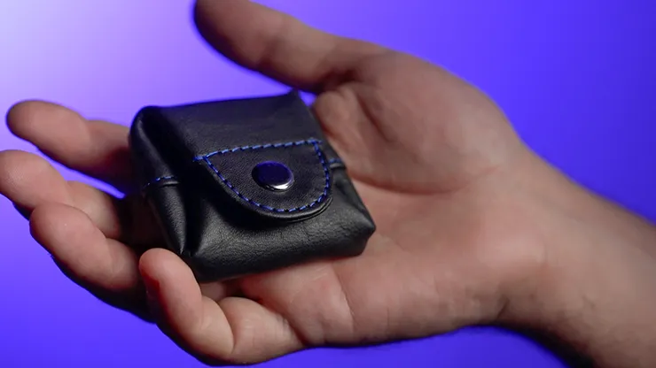 COLOR CODE COIN PURSE BLUE by Bob Kohler - Trick
