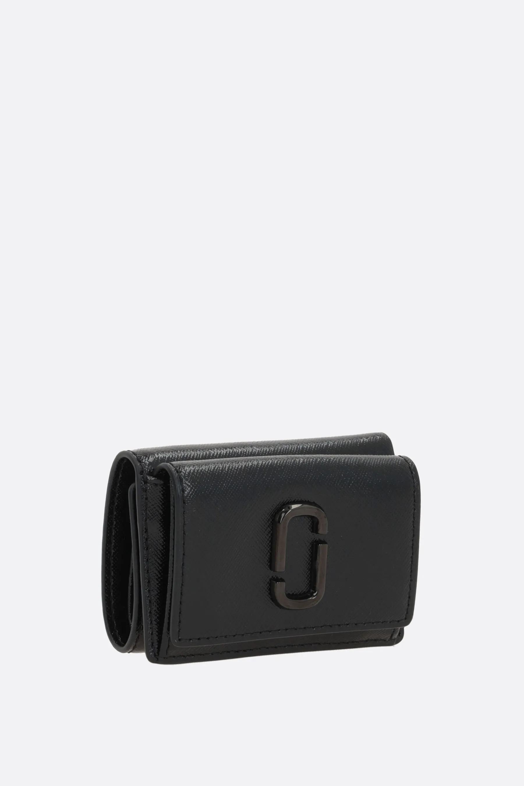 Crossgrain Leather Trifold Mini Wallet