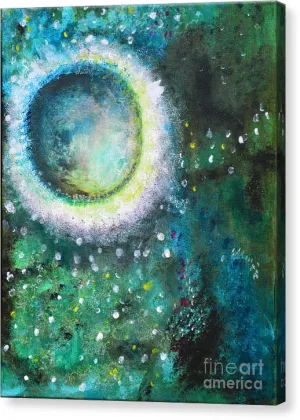 CRYSTAL MOON - Canvas Print #1033