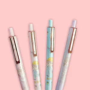 Cute Push Button Press Type Fountain Pen