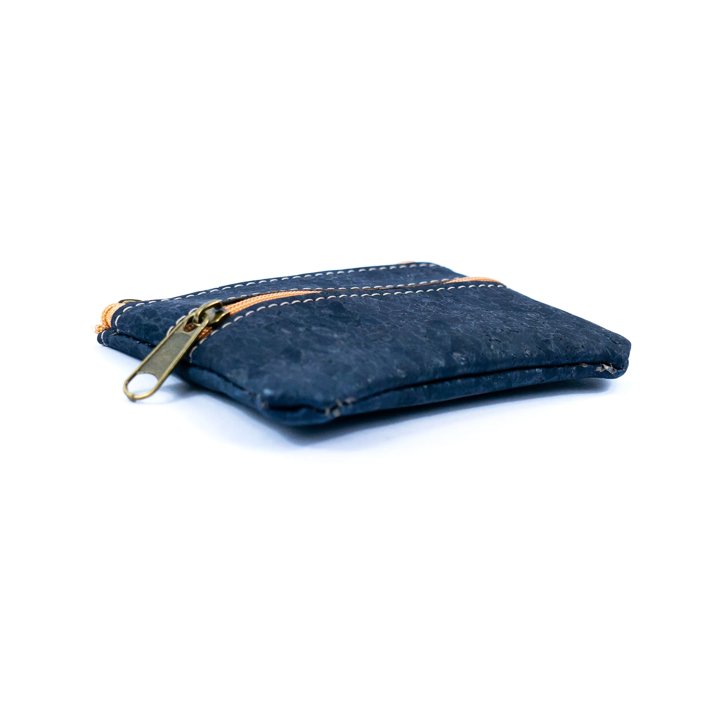Double Zipper Cork Coin Purse BAGP-263 (5units)