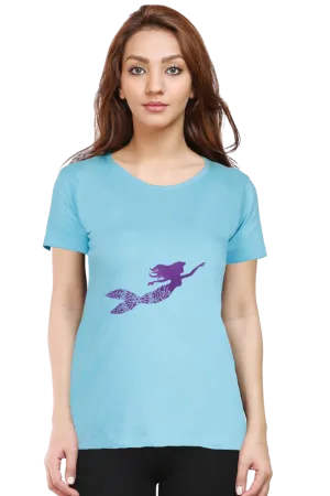 Elegant Mermaid Mandala Women's T-Shirt