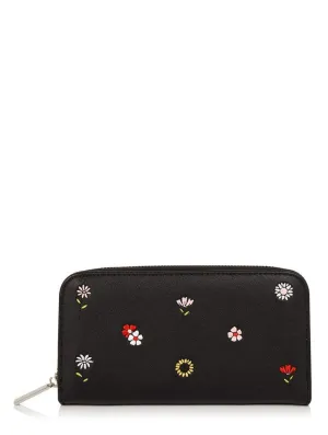 Embroidered Ditsy Purse