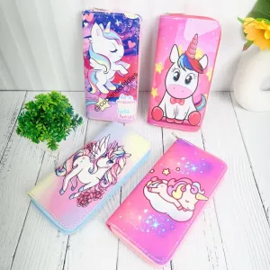 Enchanting Unicorn Dreams: The Ultimate Unicorn-Themed Long Hand Wallet (Random design)