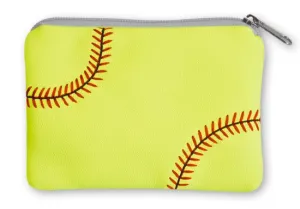 Factory Seconds Softball Coin Purse