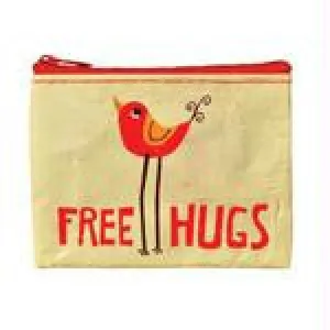 Free Hugs Coin Purse4x3 BLQ