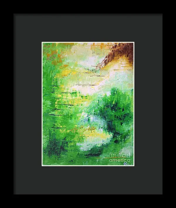 GARDEN SPIRITS - Framed Print #1017
