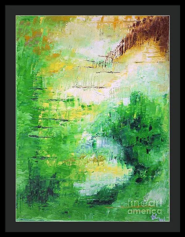 GARDEN SPIRITS - Framed Print #1017