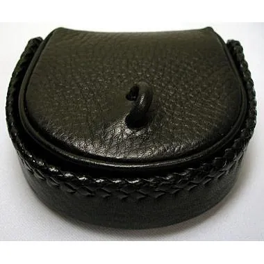 Genuine Leather Red Coin Wallet