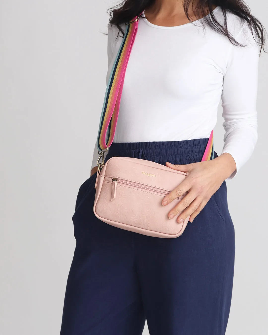 Gigi Crossbody & Purse Bundle - Blush