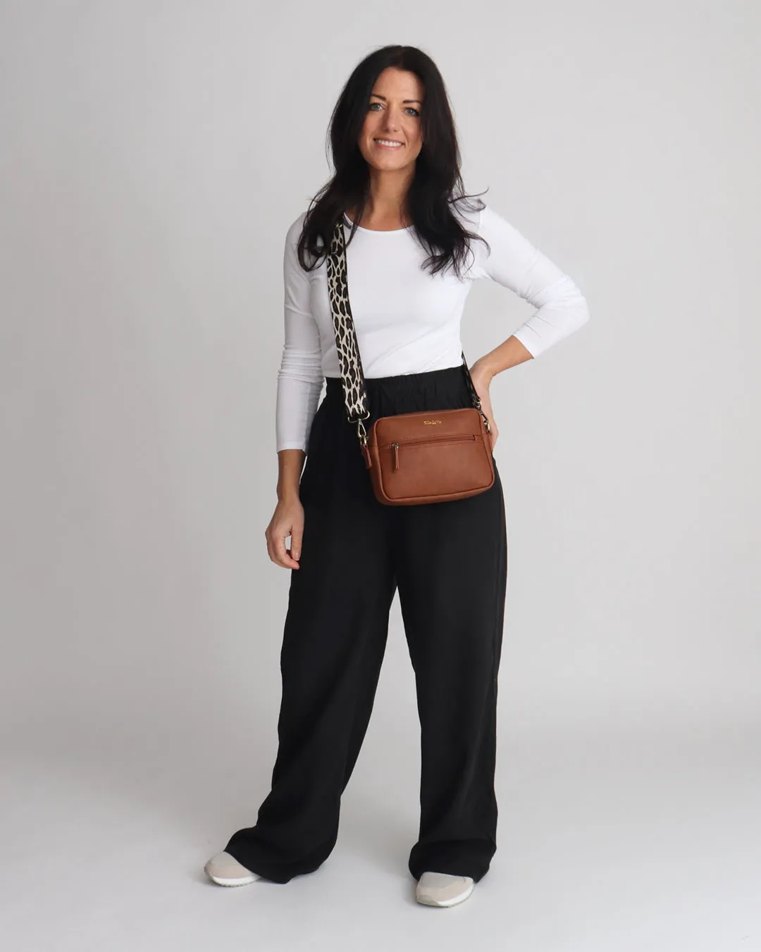 Gigi Crossbody & Purse Bundle - Tan