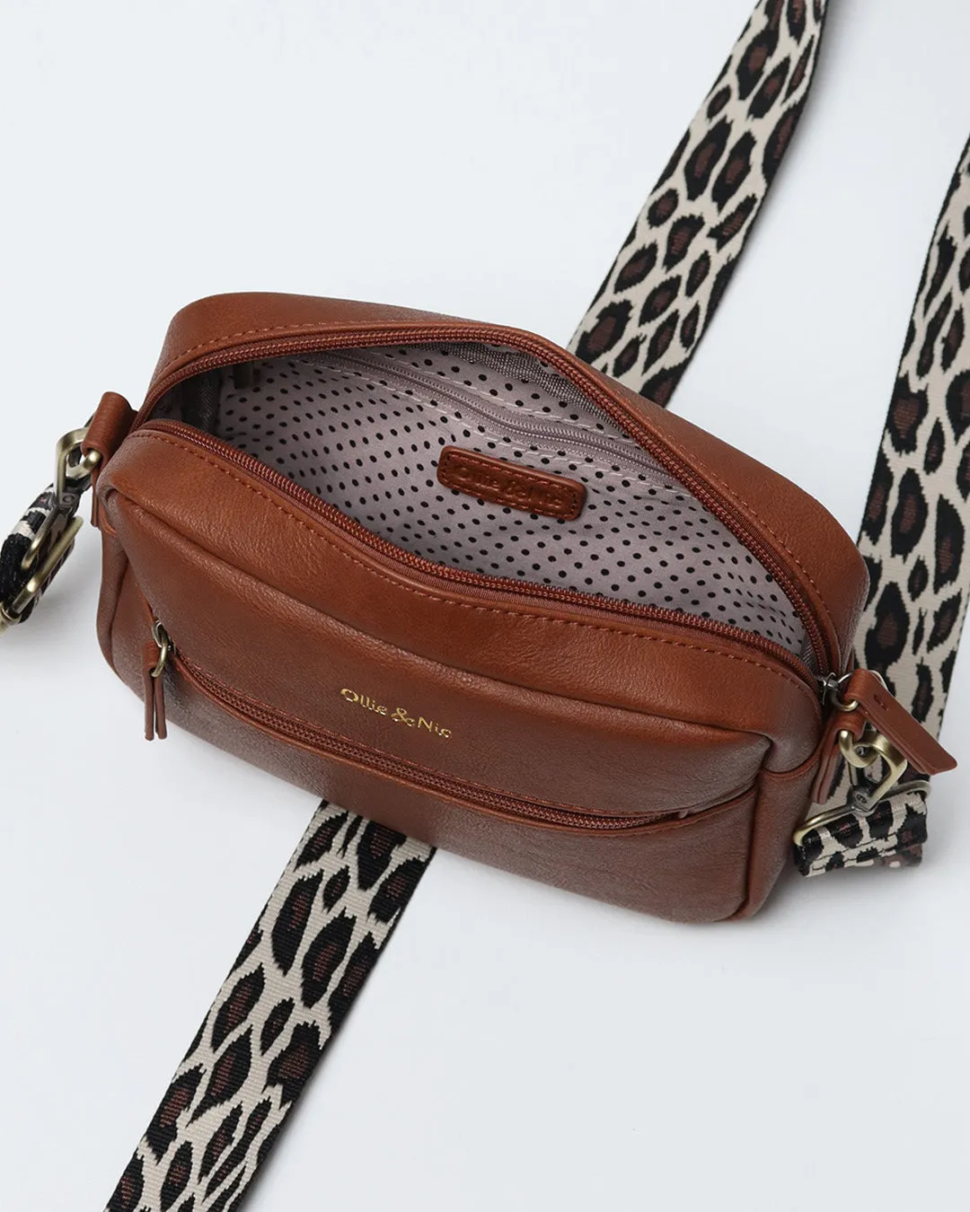 Gigi Crossbody & Purse Bundle - Tan
