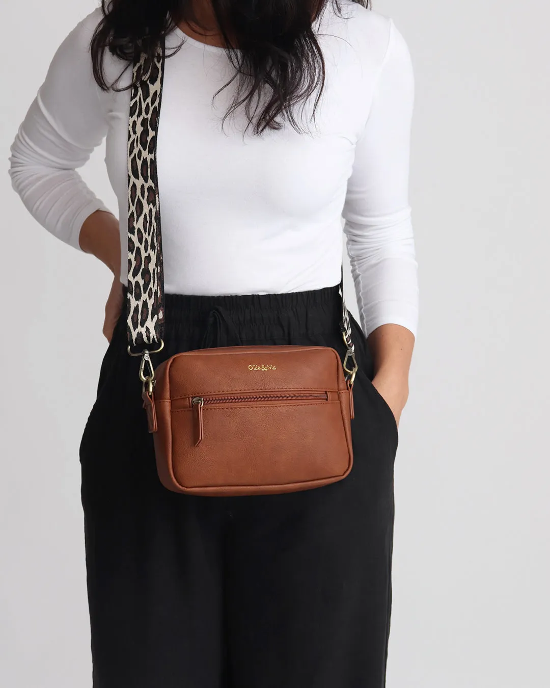 Gigi Crossbody & Purse Bundle - Tan