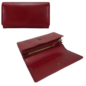 Golunski Flapover Toscana Purse - Style 7-8011 Red