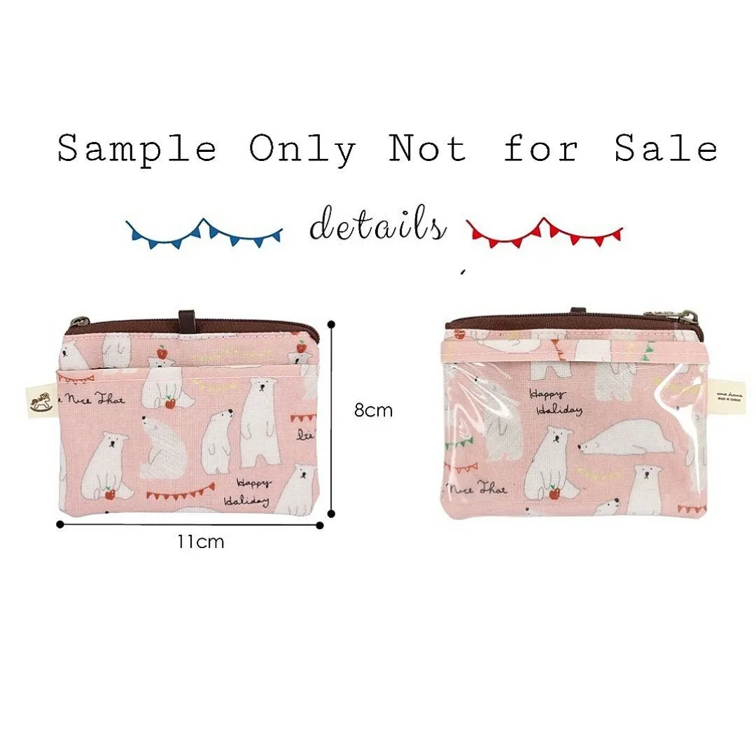Green Boba Frenchie Card & Coin Purse