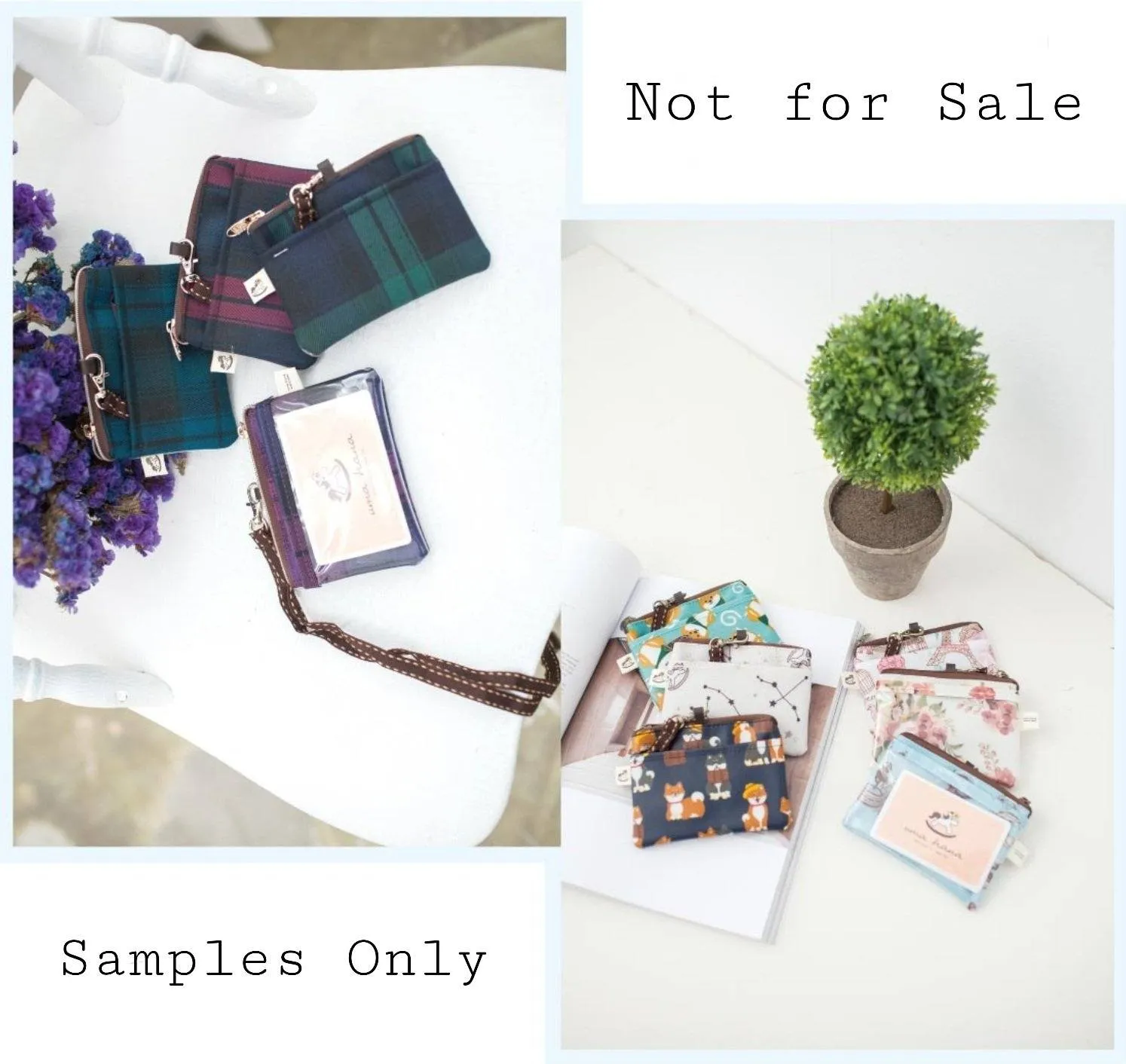 Green Boba Frenchie Card & Coin Purse