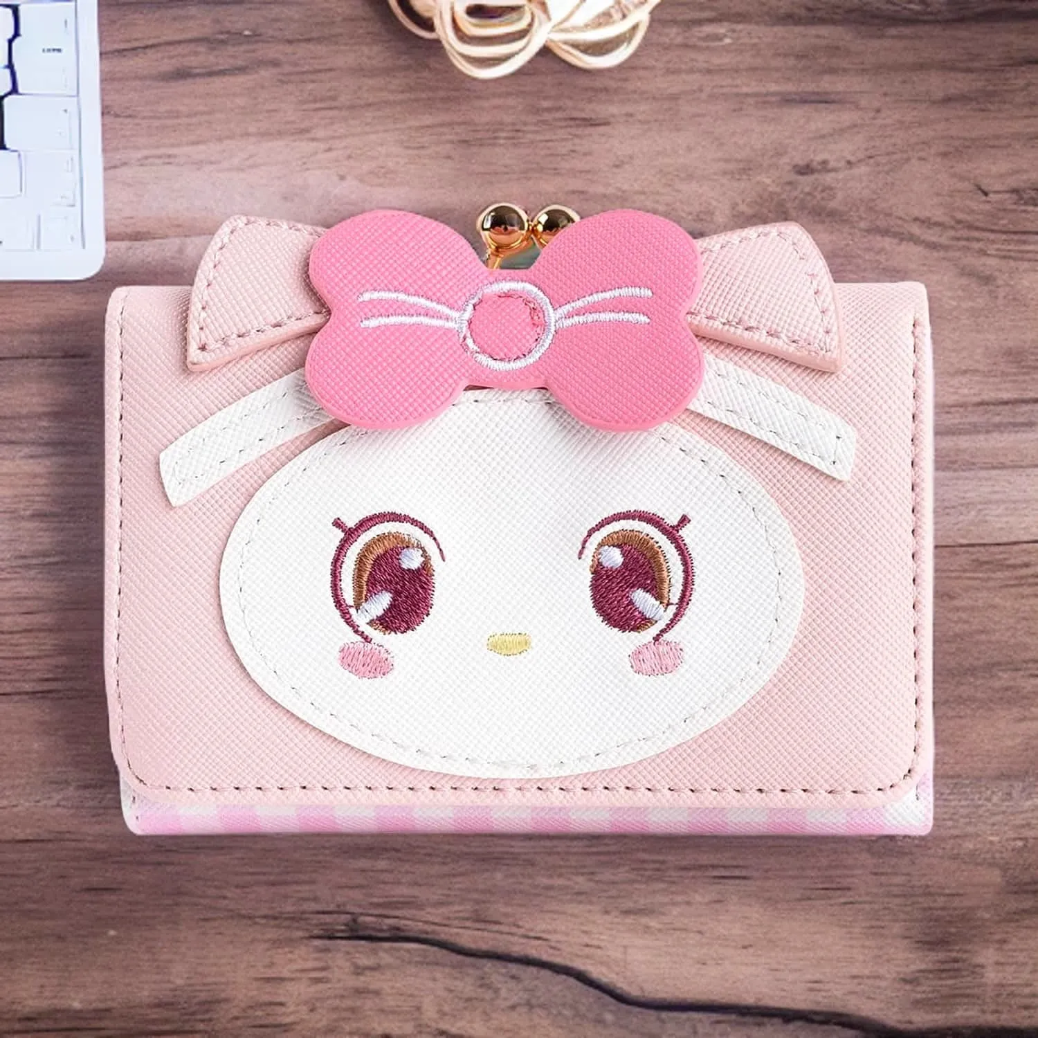 Hello Melody Pink Cat Anime Wallet