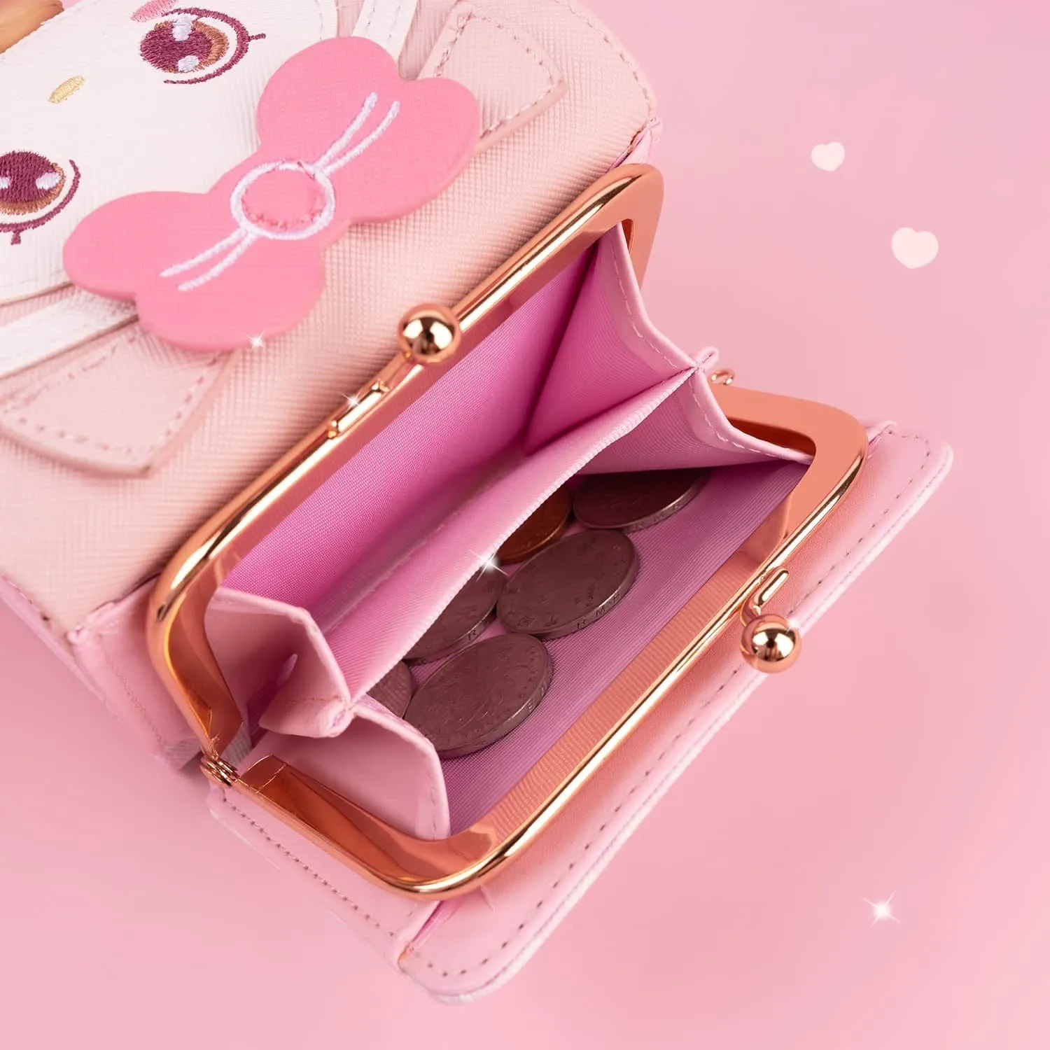 Hello Melody Pink Cat Anime Wallet