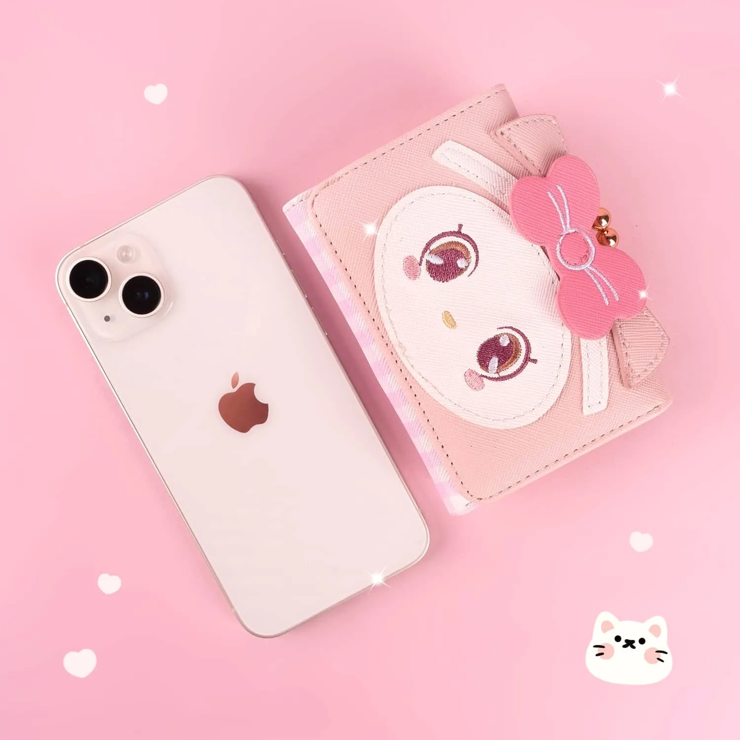 Hello Melody Pink Cat Anime Wallet