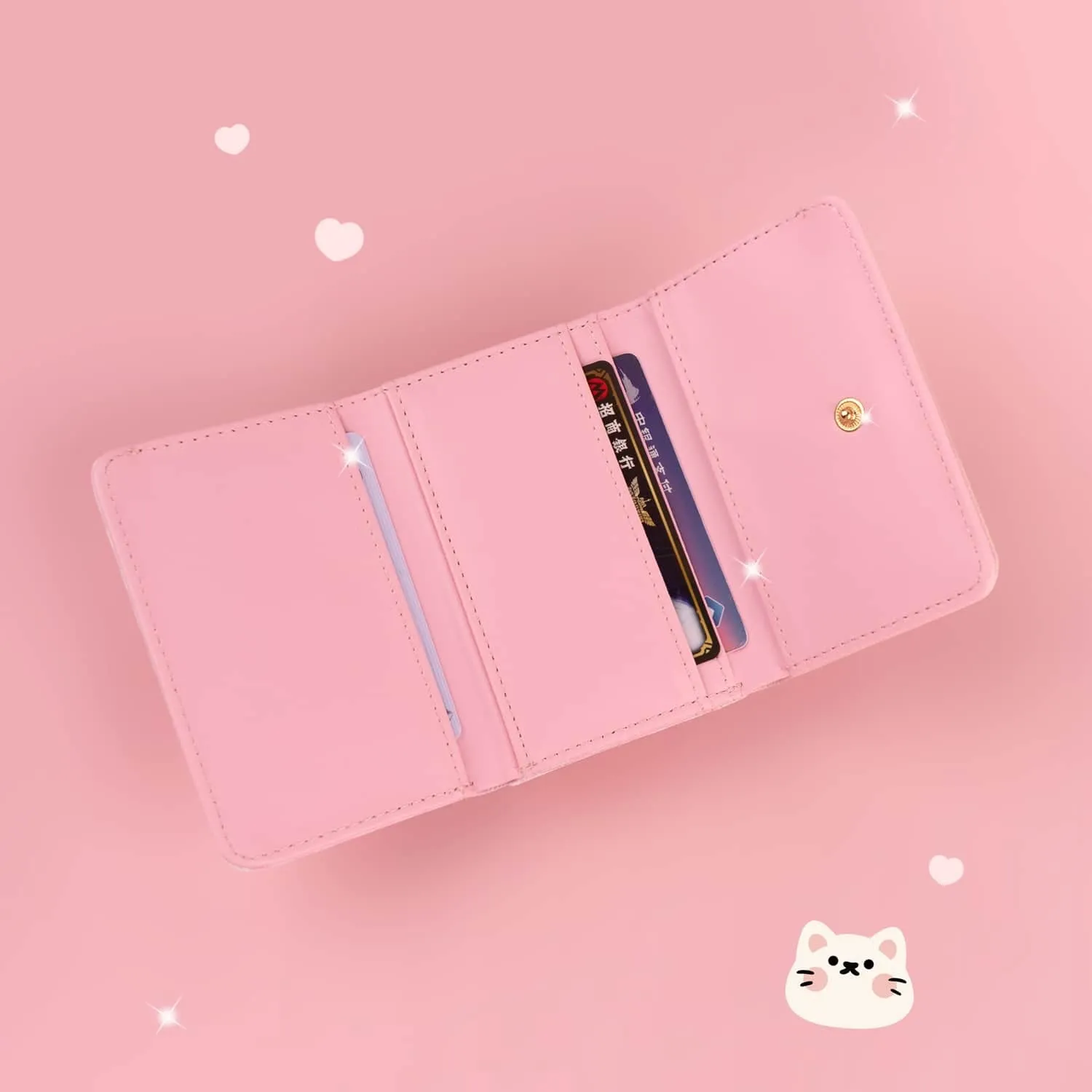 Hello Melody Pink Cat Anime Wallet