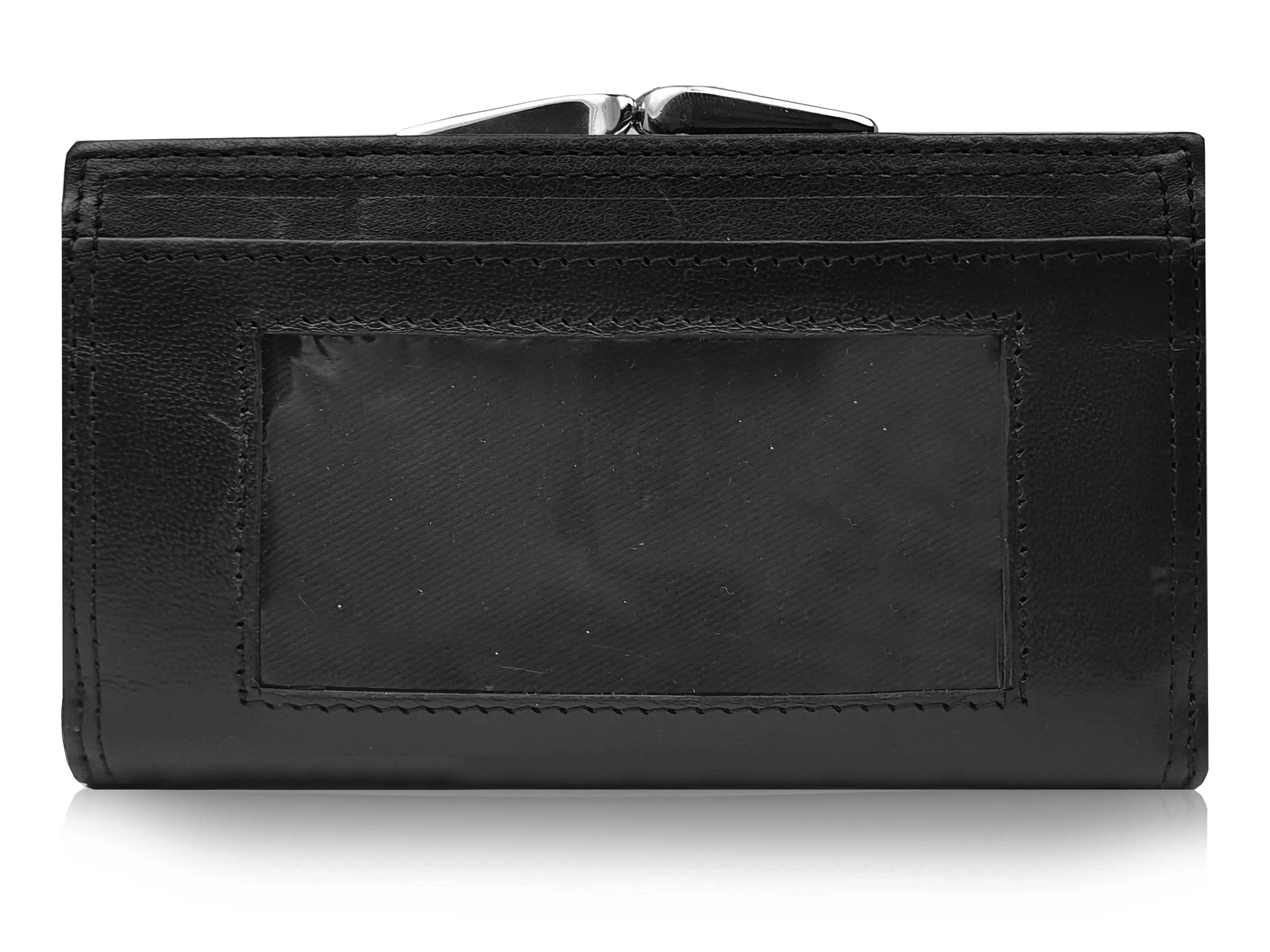 Ladies RFID BLOCKING Leather Purse - 8 Credit Card PROTECTED Spaces Boxed Available QL439K
