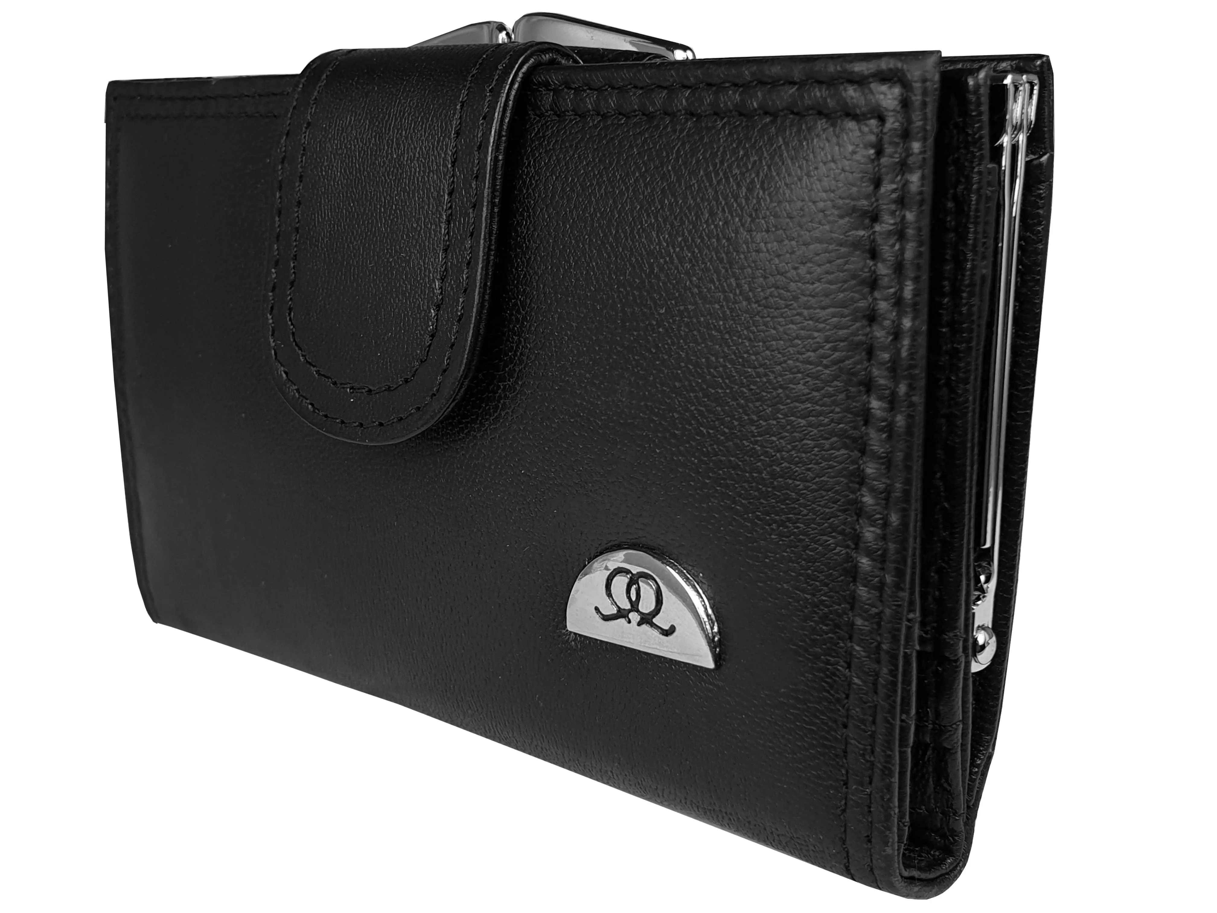 Ladies RFID BLOCKING Leather Purse - 8 Credit Card PROTECTED Spaces Boxed Available QL439K