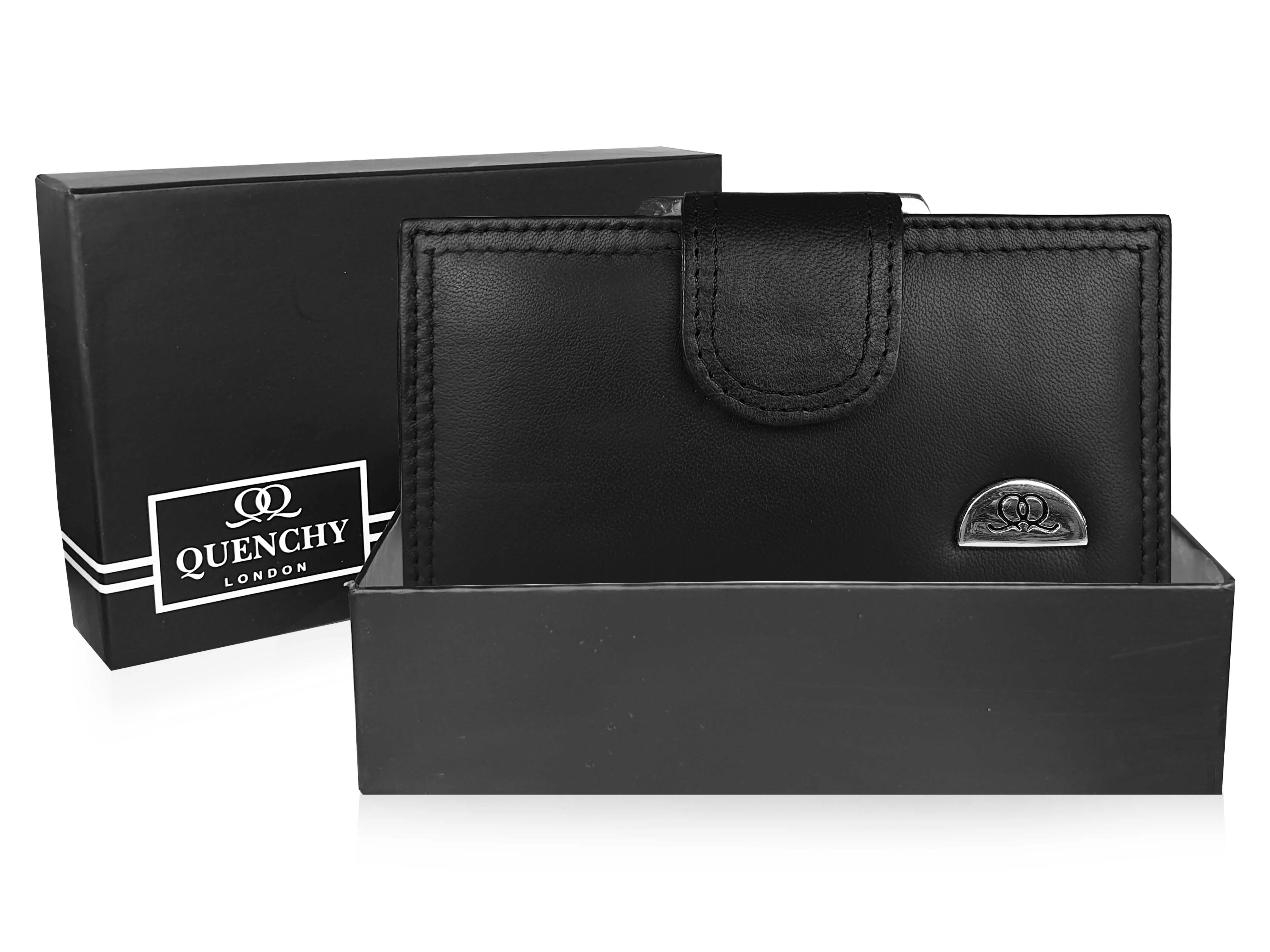 Ladies RFID BLOCKING Leather Purse - 8 Credit Card PROTECTED Spaces Boxed Available QL439K