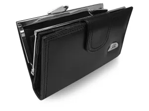 Ladies RFID BLOCKING Leather Purse - 8 Credit Card PROTECTED Spaces Boxed Available QL439K