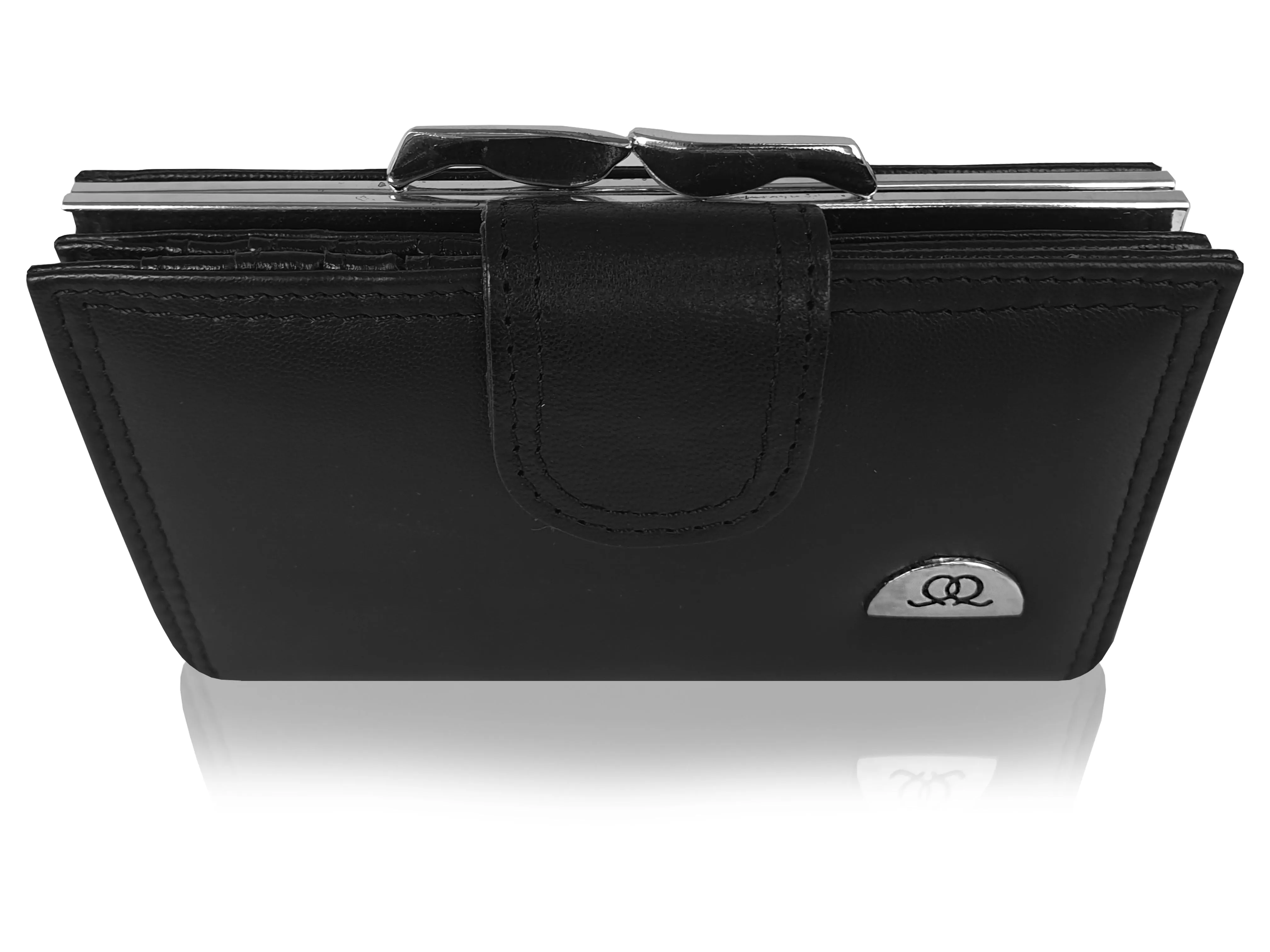 Ladies RFID BLOCKING Leather Purse - 8 Credit Card PROTECTED Spaces Boxed Available QL439K