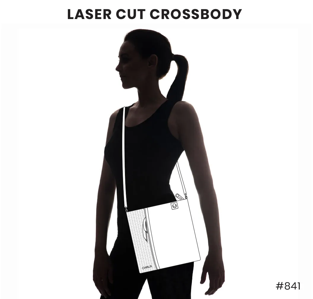 Lasercut Crossbody - Plum