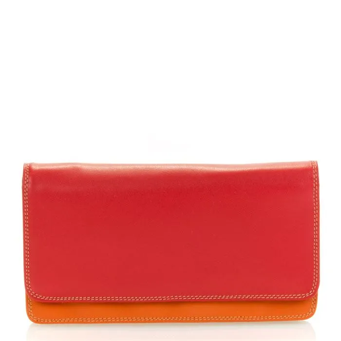 Leather Medium Matinee Purse/Wallet 237 - MyWalit - Berry Blast