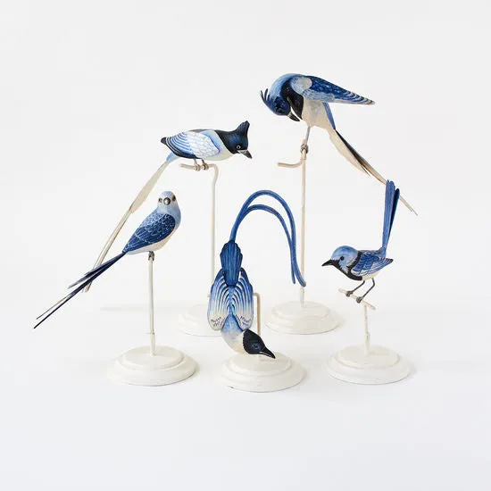 Long Tailed Bird on Stand, 5 Styles